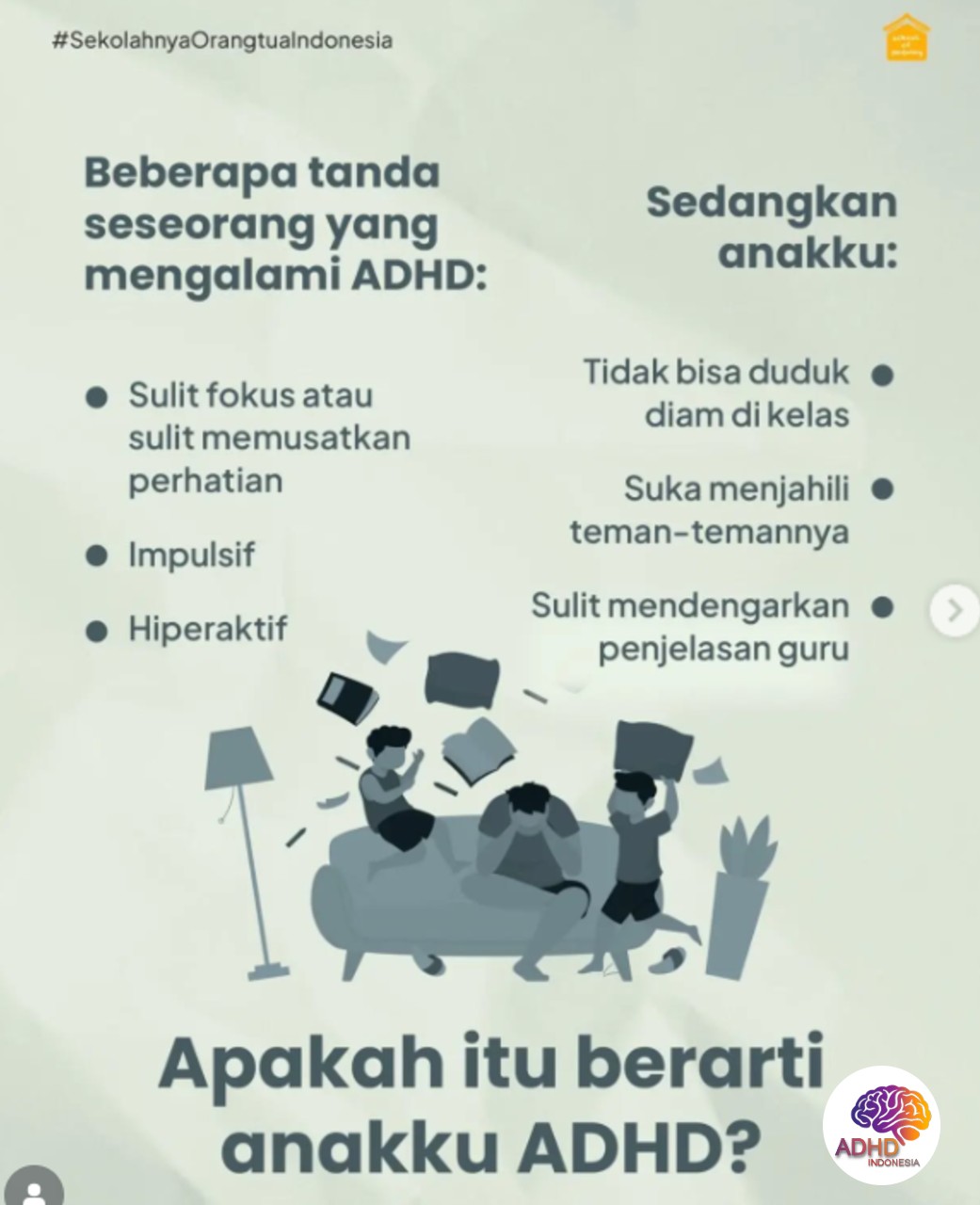Ciri dan Gejala ADHD pada Anak Usia Dini di Kabupaten Minahasa Selatan