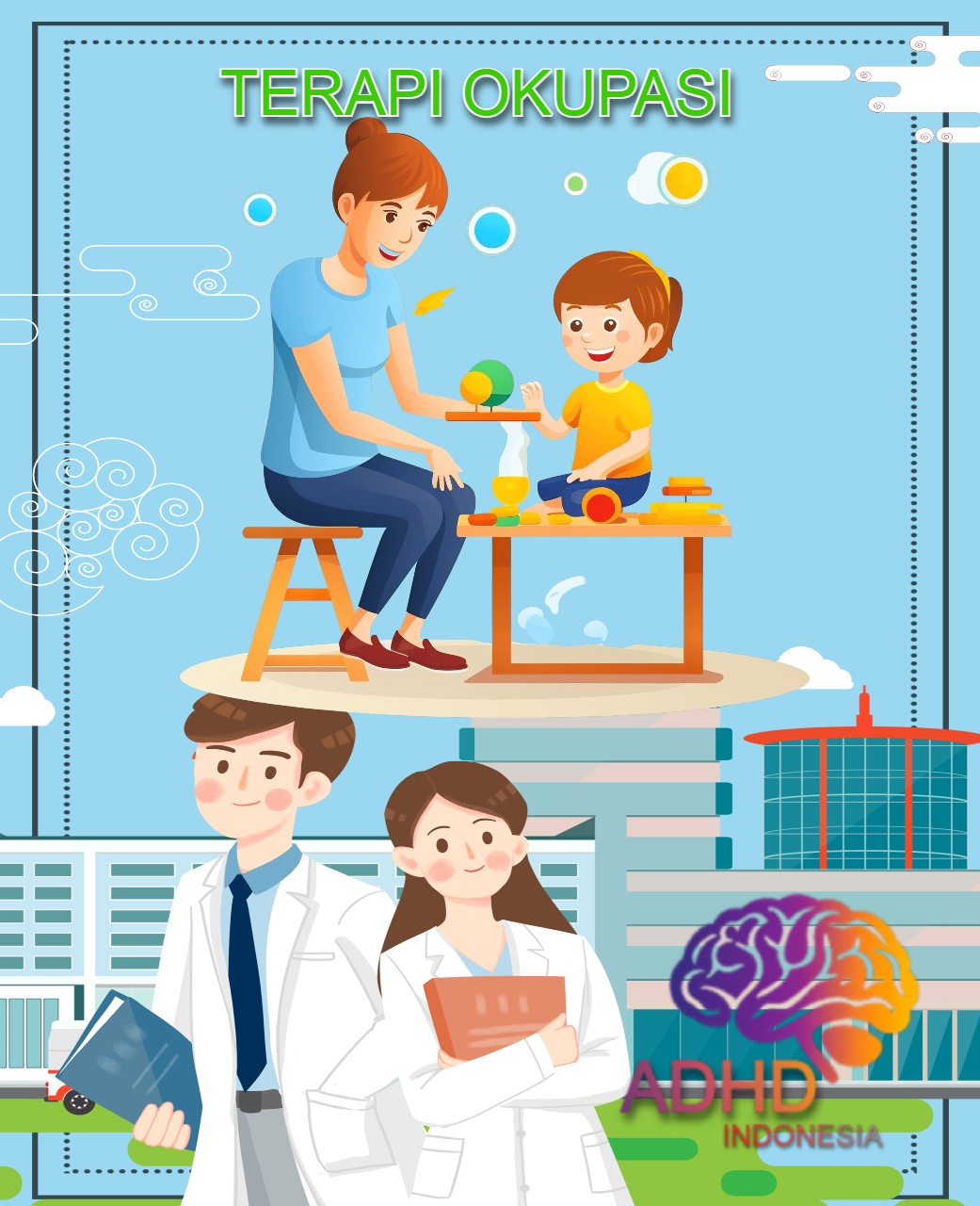Rujukan untuk Terapi Okupasi untuk Anak ADHD Indonesia Kabupaten Minahasa Selatan